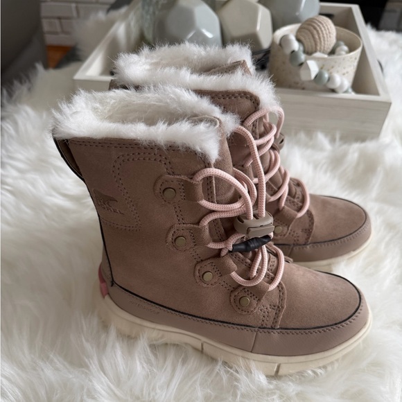 Sorel little kids Explorer Lace Wp size 12 - Picture 8 of 10